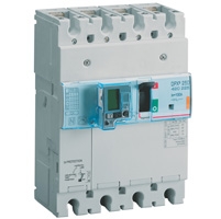Автоматический выключатель DPX3 250 - термомагн. расц. - с диф. защ. - 25 кА - 400 В~ - 4П - 100 А | код. 420225 |  Legrand 